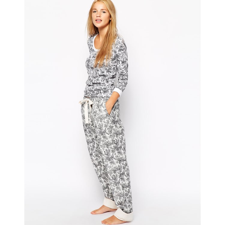 Jack Wills Pheasant Print Sleepwear Set ASOS