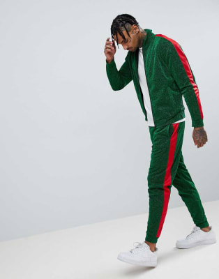 asos green tracksuit