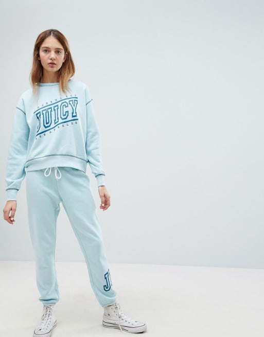 Juicy by Juicy Couture – Set mit Sweatshirt und Trainingshose mit Logo