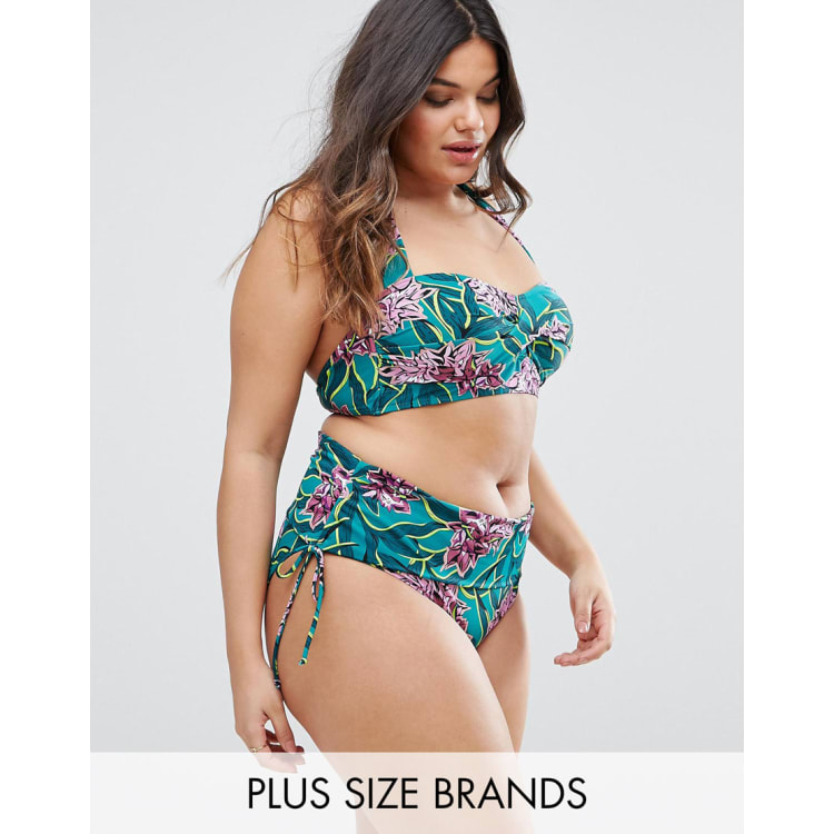 Junarose Floral Halter Bikini ASOS