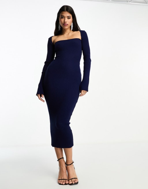 Midi dress hot sale with shrug