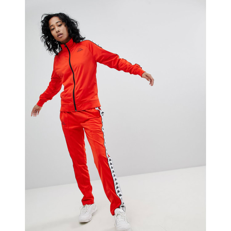 Kappa cheap sweatsuit red