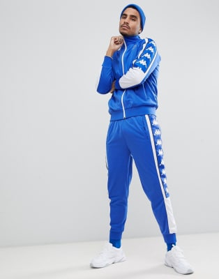 kappa blue tracksuit