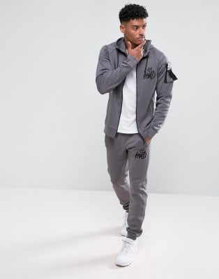 kings will dream grey tracksuit