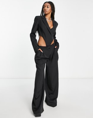 Kyo The Brand - Ensemble avec body et pantalon - Noir