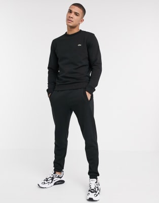 dark grey lacoste joggers