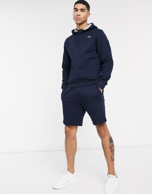 Lacoste logo tracksuit set in navy