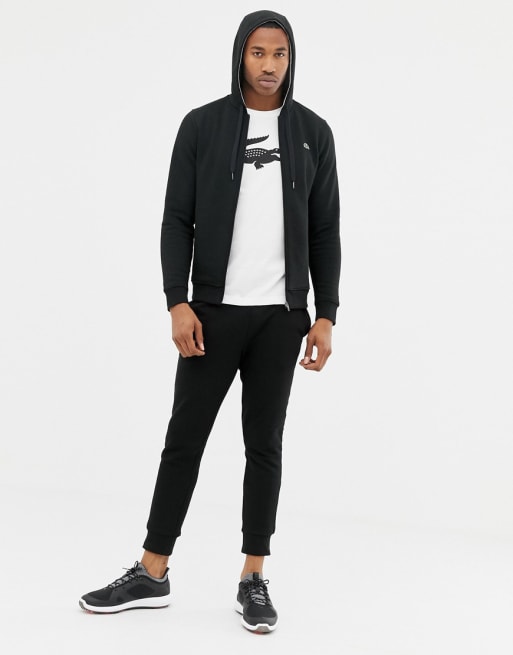 Lacoste 2025 tracksuit black