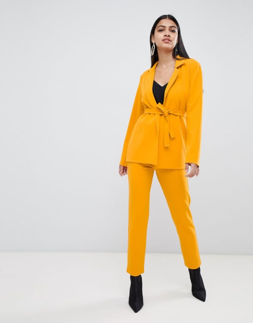 Asos yellow sale blazer