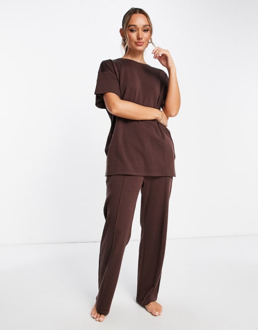 Loungewear top, Brown, Woman