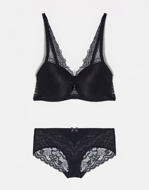 LINGADORE PUSH UP BRA & BRIEF SET - NUDE LINGADORE PUSH UP BRA & BRIEF SET - NUDE