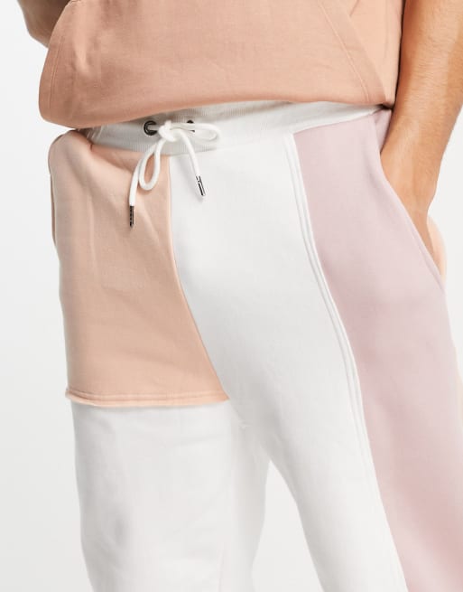 Liquor N Poker - Hockey Club - Co-ord set met kleurvlakken in beige