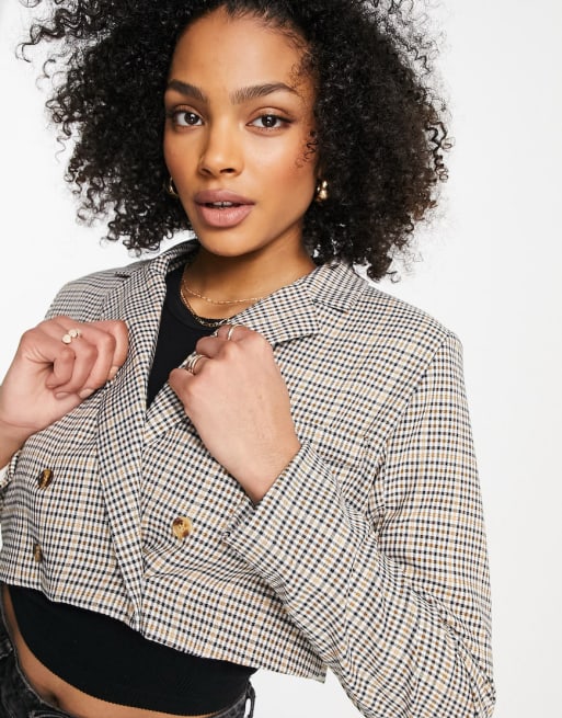 Lola May - Coordinato beige a quadri