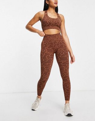 Love & Other Things gym brown print