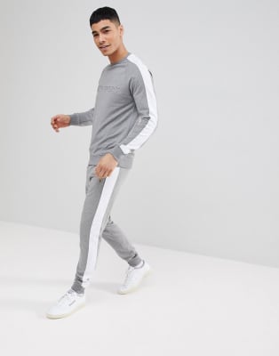 Luke tracksuit grey sale