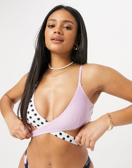 Luxe Palm - Bikini a pois 