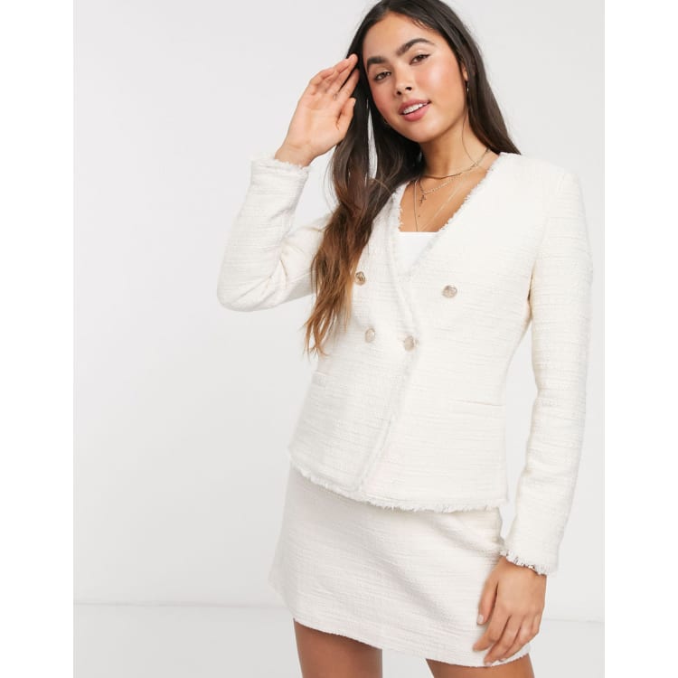 Boucle skirt suit best sale