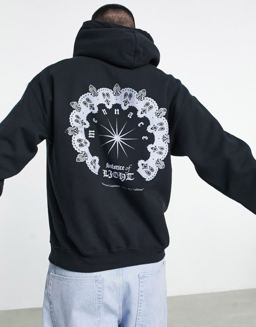 Mennace - Co-ord set in zwart met wassing