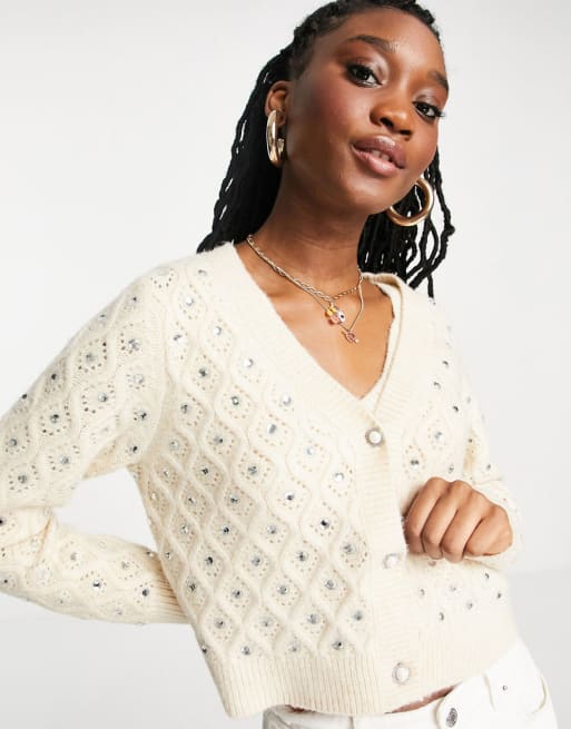 Miss Selfridge – Beige set i ylle