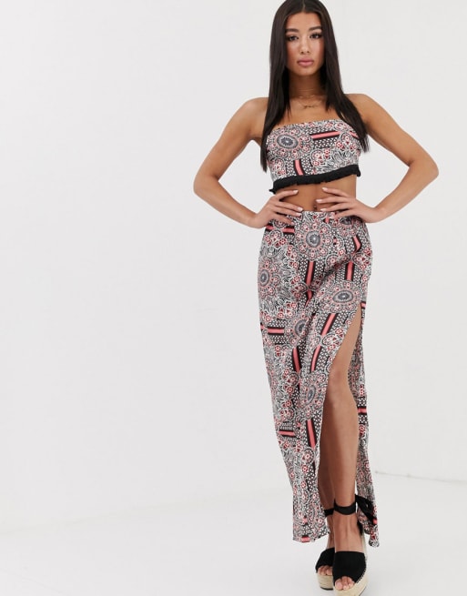  Missguided - Coordinato gonna e top corto