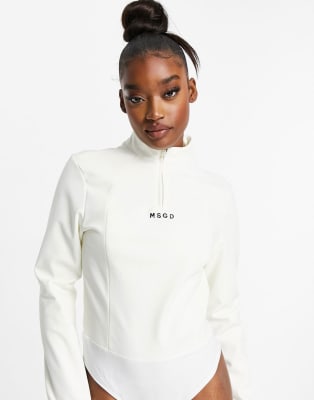 Missguided Ski co-ord in white