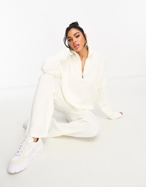 White hot sale jumper pants