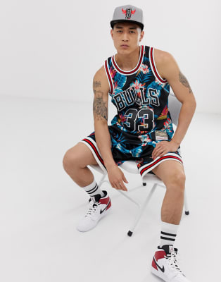 scottie pippen floral jersey