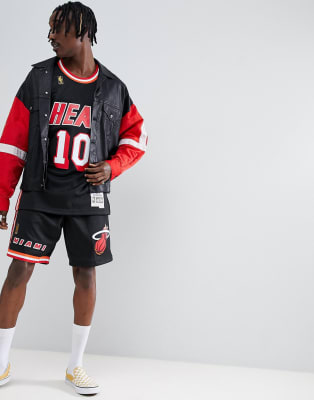 Miami heat mitchell 2024 and ness shorts