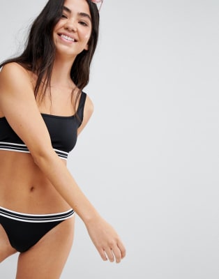 one shoulder bikini asos