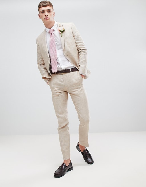 Men's Linen Suits  Shop Online at Moss