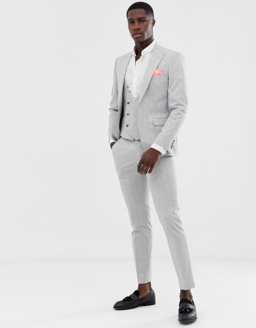 Men's Grey Suits  Shop Online at Moss