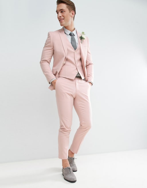 Light pink dress outlet suit