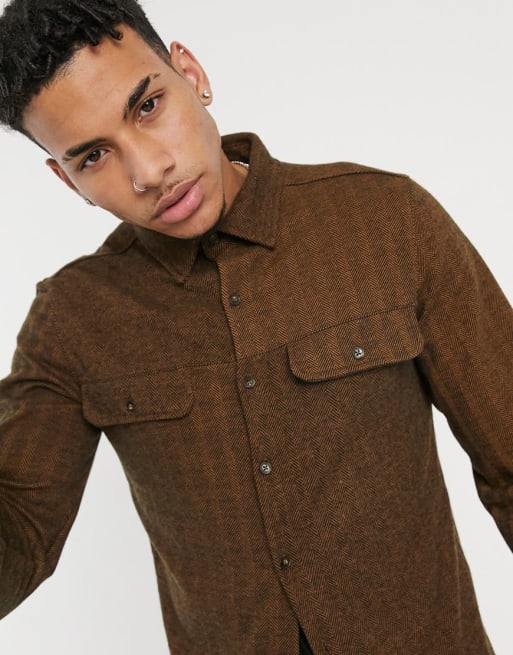 Native Youth - Colton - Coordinato a righe color kaki