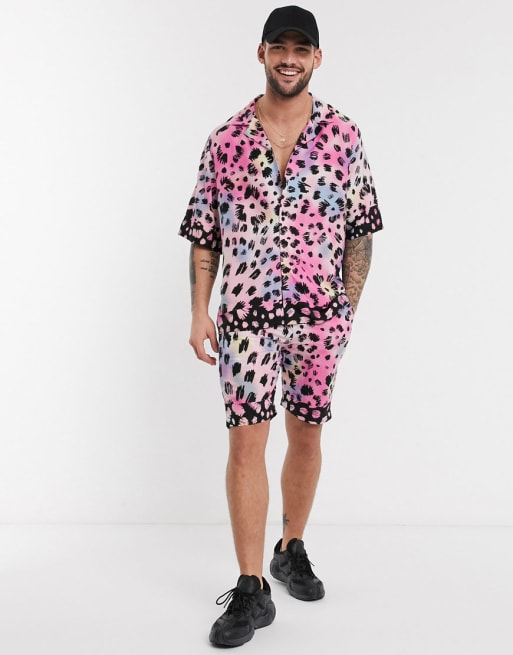 Cheetah two piece set sale
