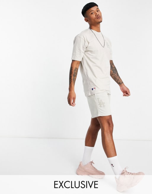 New Era – MLB LA Dodgers – Kombiset in Grau – exklusiv bei ASOS