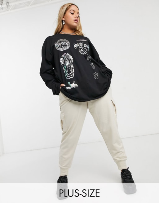New Girl Order Curve - Ensemble jogging réfléchissant