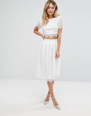 midi skirt and top co ord