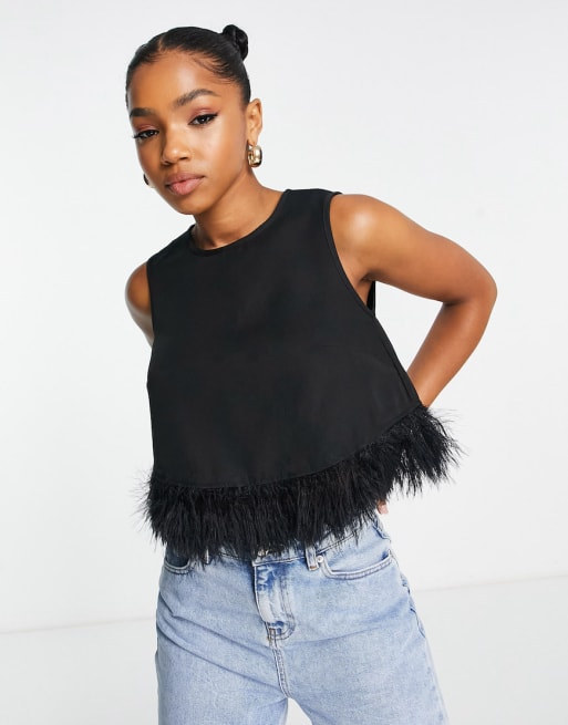 New Look – Set mit flauschigem Saum