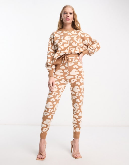 NFD Leopard Print joggers