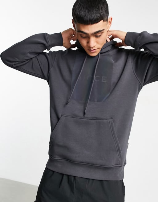 Nicce - Joggingpak met reflecterend pand in zwart