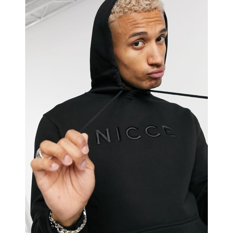 Nicce cheap black tracksuit