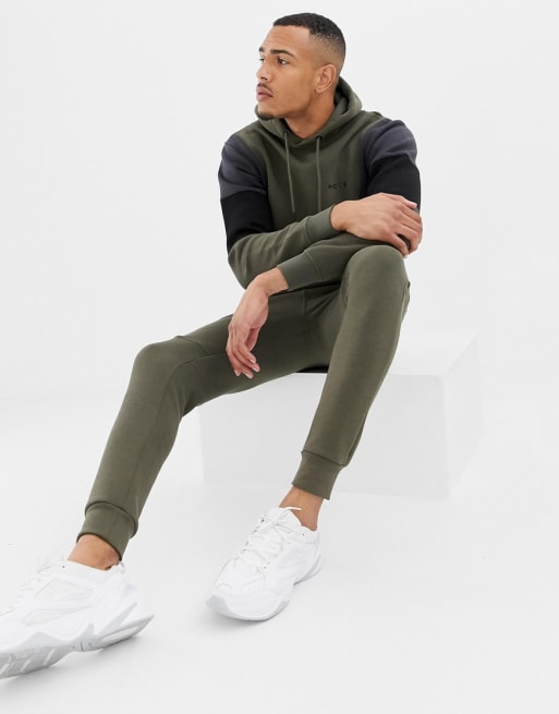 Nicce tracksuit in khaki exclusive to ASOS | ASOS