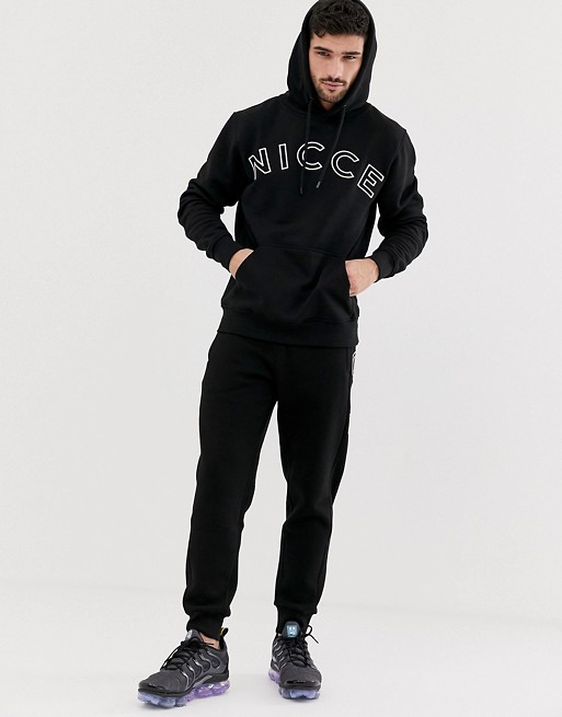 Nicce tracksuit with large logo in black