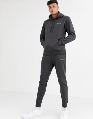 nicce tracksuit grey