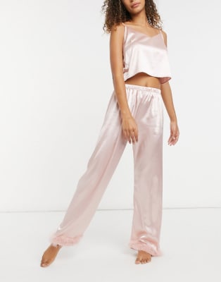 pink night wear