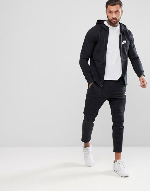 Competitief Gearceerd Somatische cel Nike Advanced Knit Tracksuit in Black | ASOS