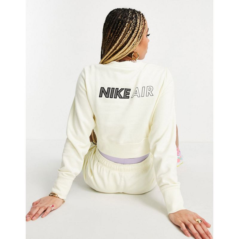 Activewear Donna Nike - Air - Coordinato bianco sporco