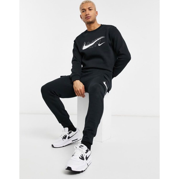 Nike air hot sale crew tracksuit