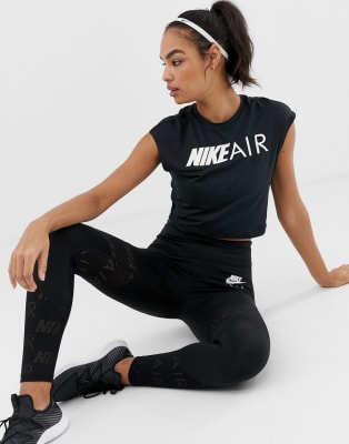 nike running air mesh tights