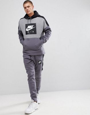 Nike Air Skinny Tracksuit in Grey | ASOS